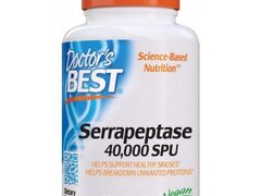 Doctor's Best Serrapeptase - 40 000 SPU - 90 Capsule